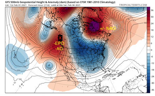 1. GFS 500mb 06z Feb 6