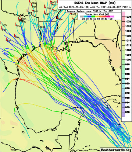 ecens_2021-08-25-12Z_186_35.912_259.752_15.62_280.869_MSLP_Surface_tracks_lows.png